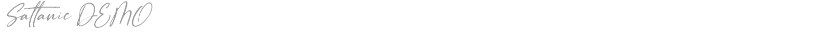 Sattanic font preview